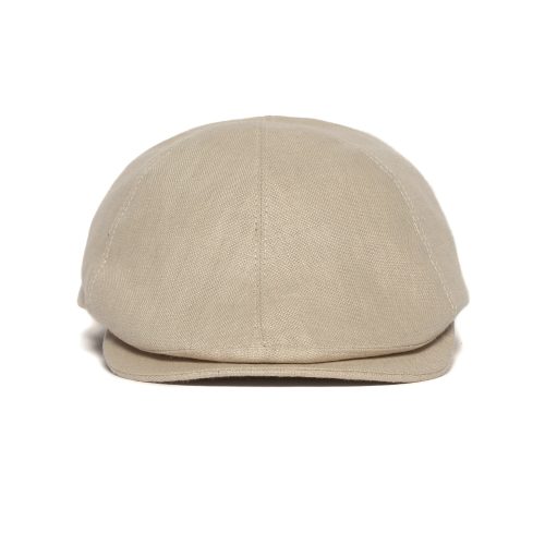 Goorin Bros. benjamin paul linen duckbill ivy flatcap Natural front view